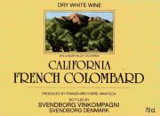 California french colombard 1985